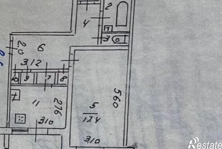 2-комн квартира улица Парижской Коммуны, 54,  д. 54