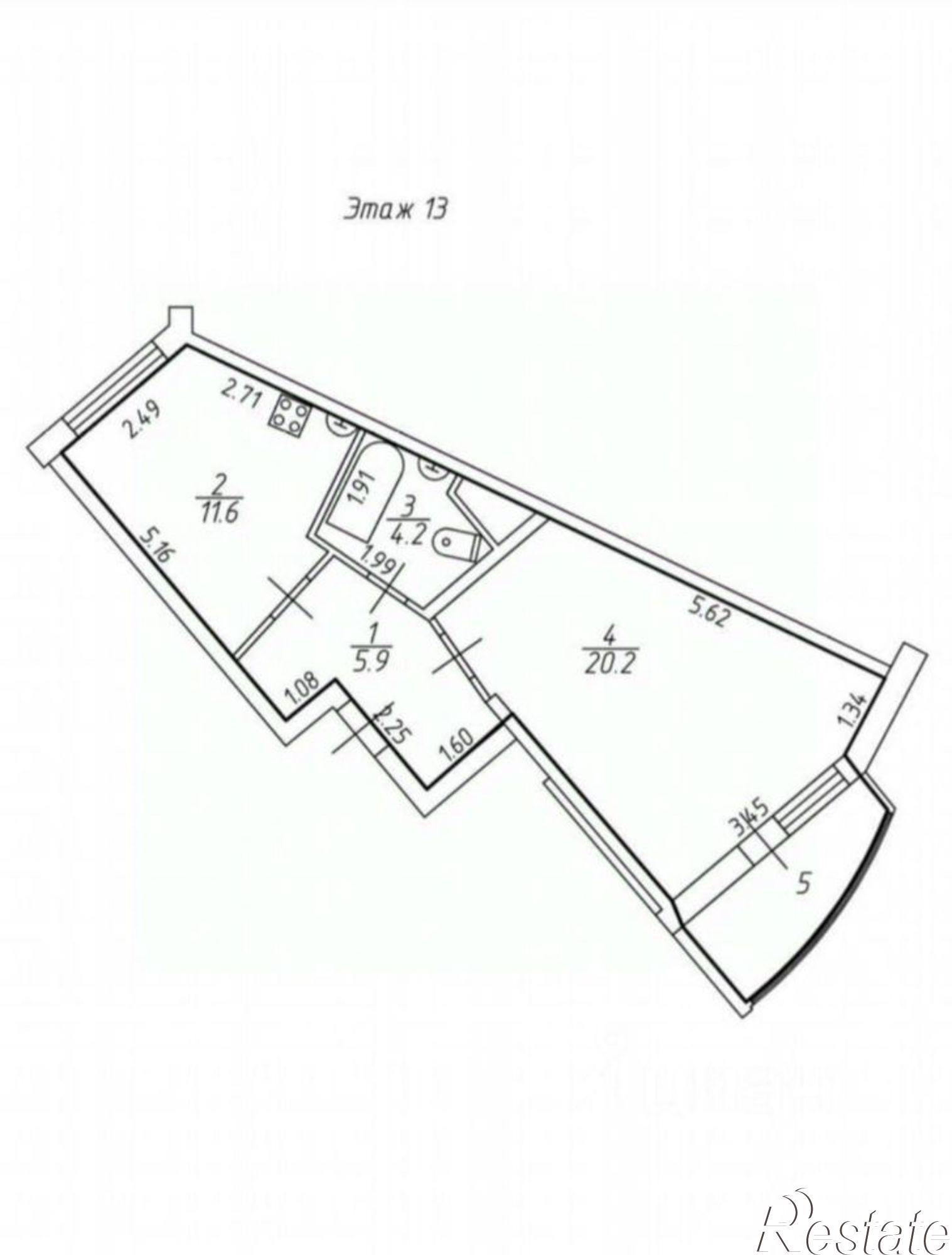 Купить квартиру за 2 680 000 рублей на проспект Кулакова, 71