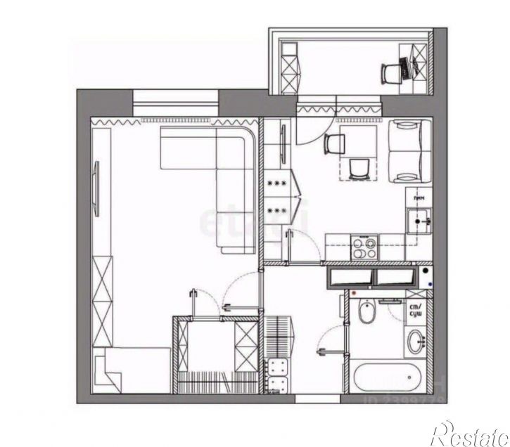 1-комн квартира проспект Кулакова, 65,  д. 65