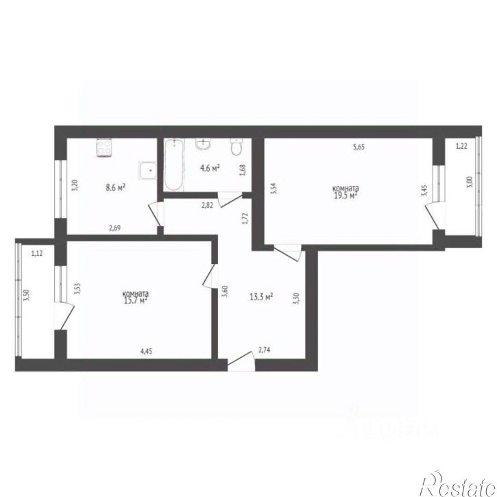 2-комн квартира Бакинская улица, 23,  д. 23