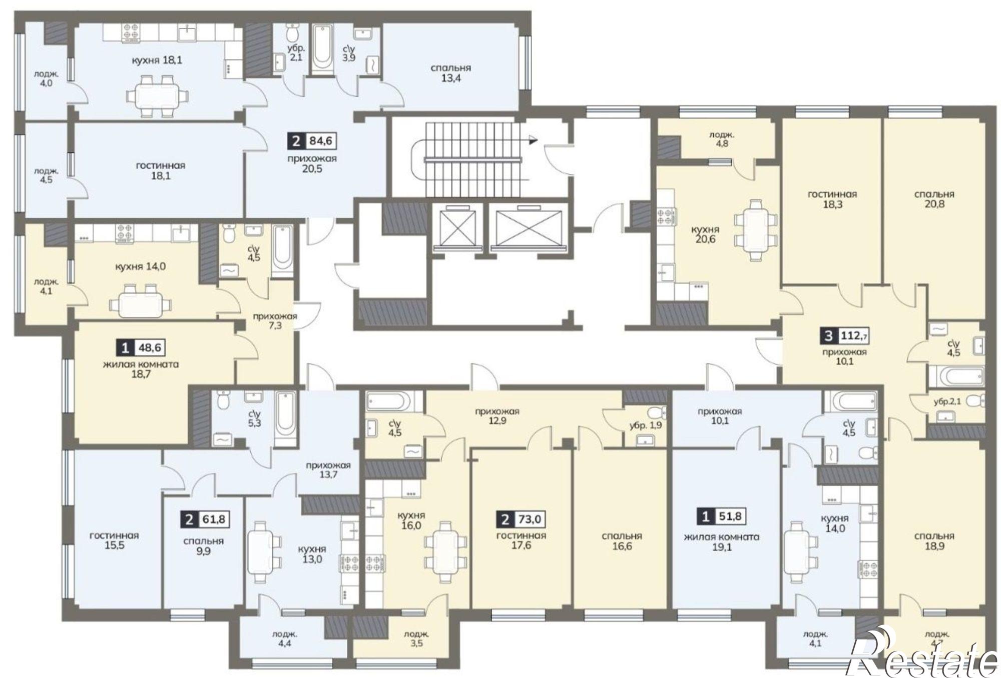 Купить квартиру за 9 306 000 рублей на ул Серова, 468/3