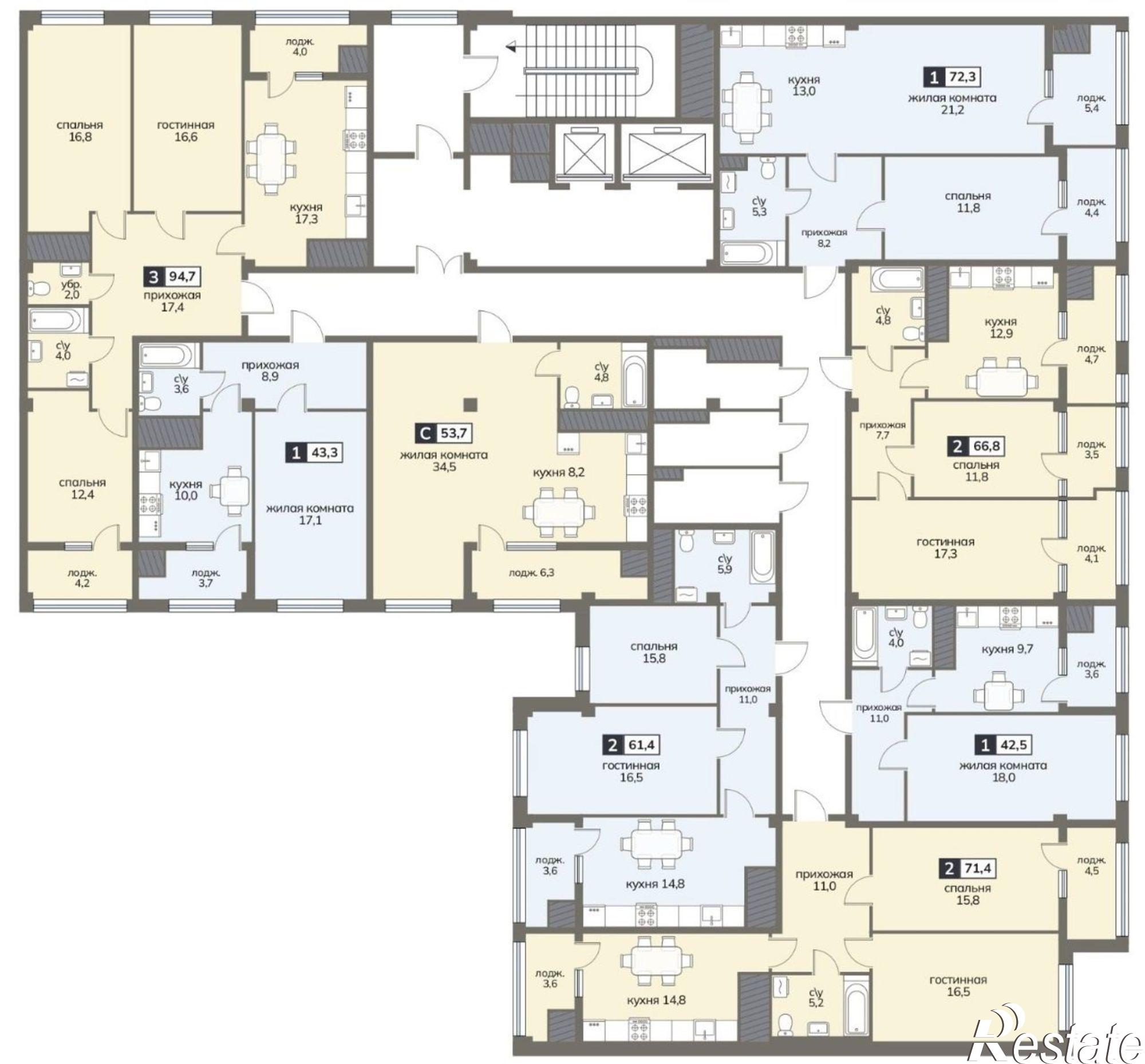 Купить квартиру за 8 082 800 рублей на ул Серова, 468/3