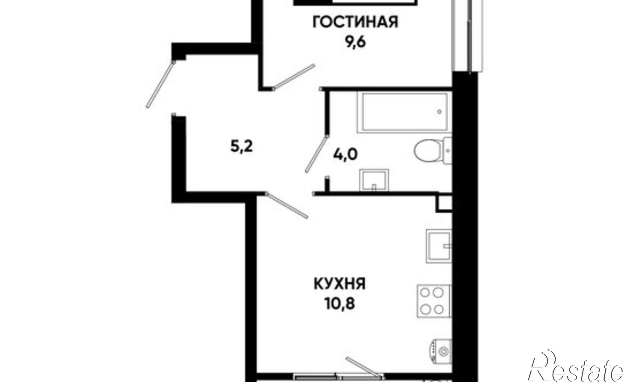 Купить квартиру за 3 829 500 рублей на Российский пр-кт, 16