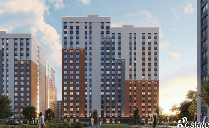 1-комн квартира в новом доме Российский пр-кт, 16,  д. 16