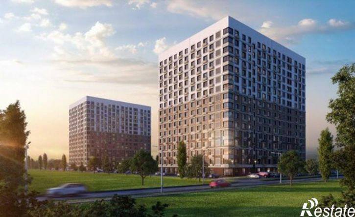 1-комн квартира в новом доме Российский пр-кт, 16,  д. 16