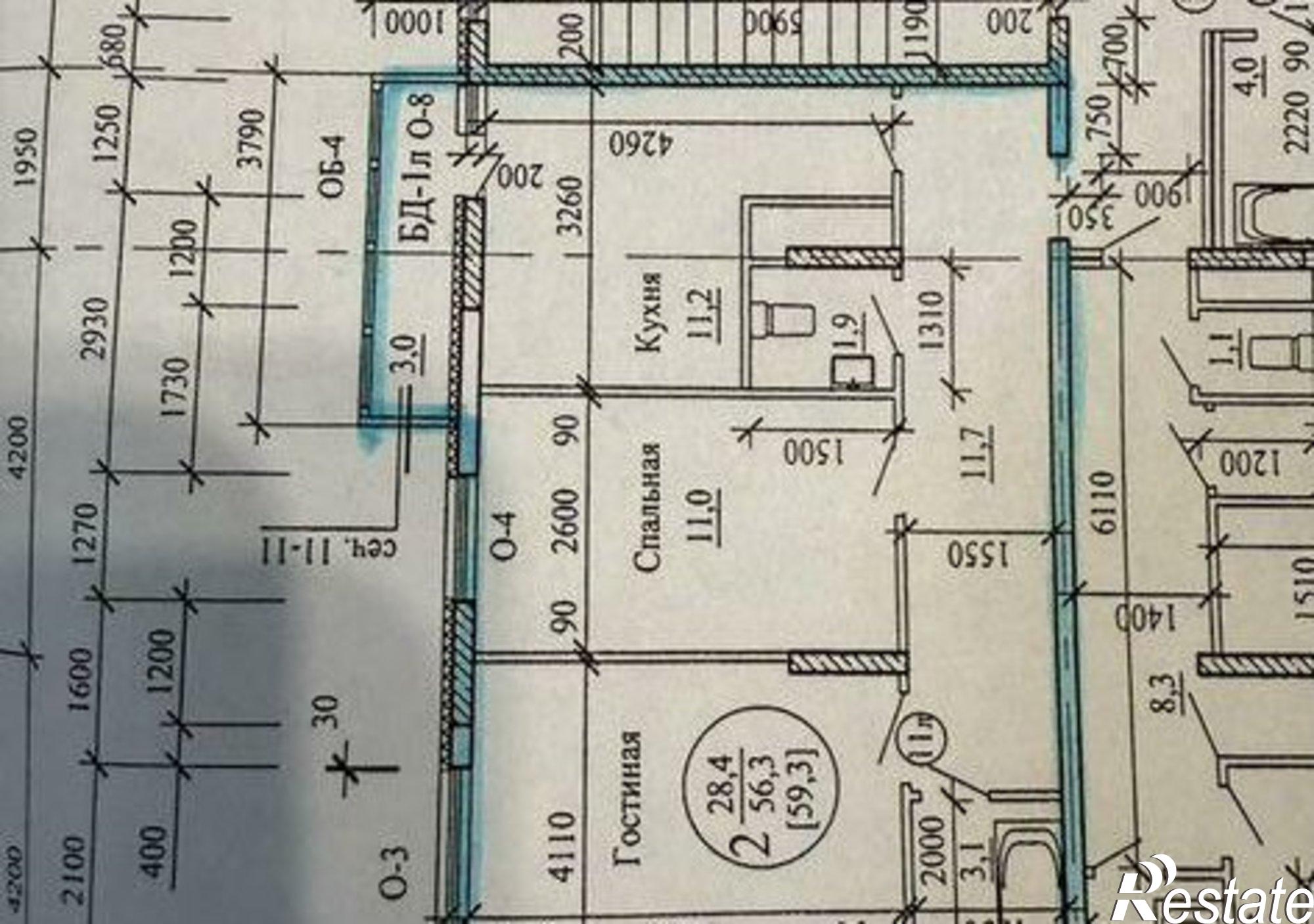 Купить квартиру за 6 000 000 рублей на проспект Кулакова, 51