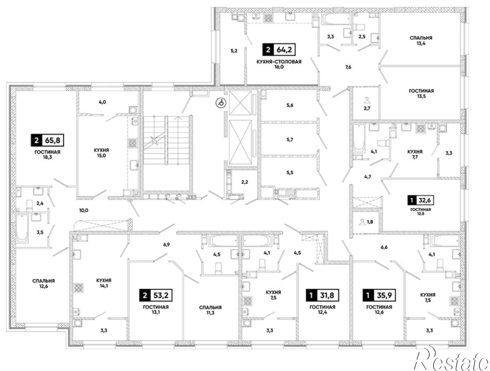 Купить квартиру за 4 355 360 рублей на улица Андрея Голуба, 12к1
