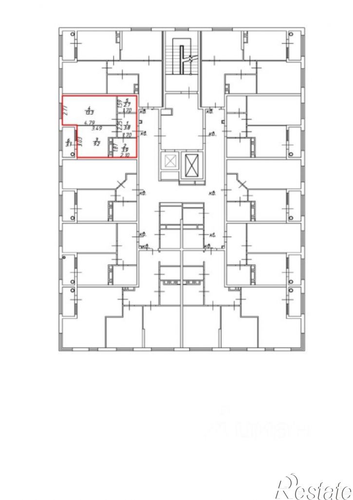1-комн квартира в новом доме ул 45 Параллель, 79,  д. 79