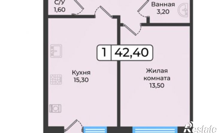1-комн квартира в новом доме ул Рогожникова, 21,  д. 21