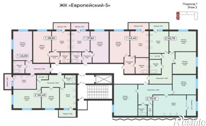 1-комн квартира в новом доме ул Рогожникова, 21,  д. 21