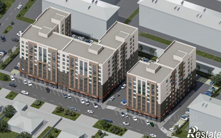 2-комн квартира в новом доме улица Мимоз, 26 с1,  д. 26 с1