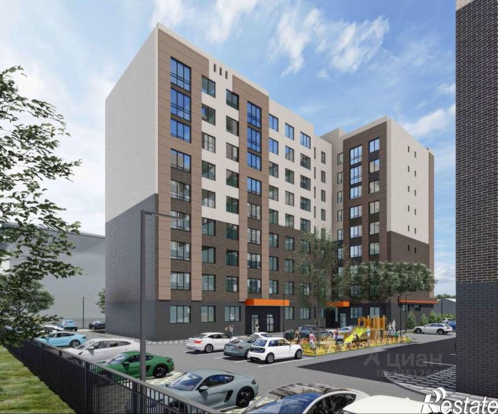 2-комн квартира в новом доме улица Мимоз, 26 с1,  д. 26 с1