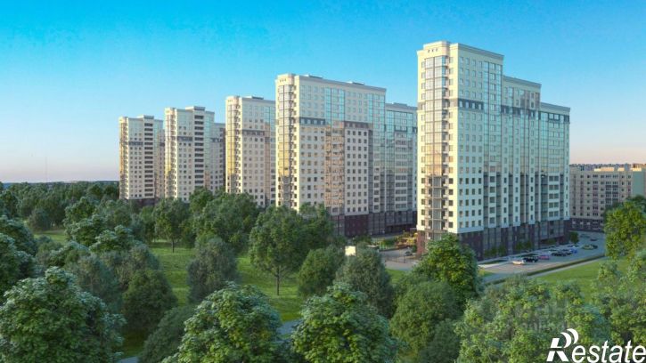 2-комн квартира в новом доме улица 45-я Параллель