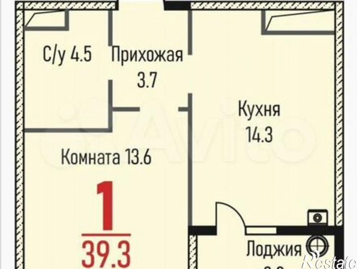 1-комн квартира Гражданская улица, 1/2,  д. 1/2