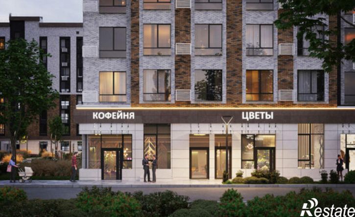 1-комн квартира в новом доме улица Андрея Голуба, 12 к4,  д. 12 к4