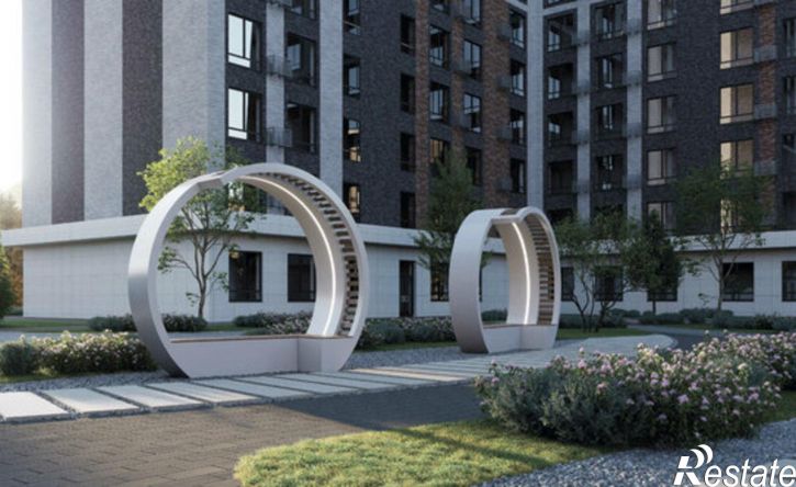 1-комн квартира в новом доме улица Андрея Голуба, 12к8