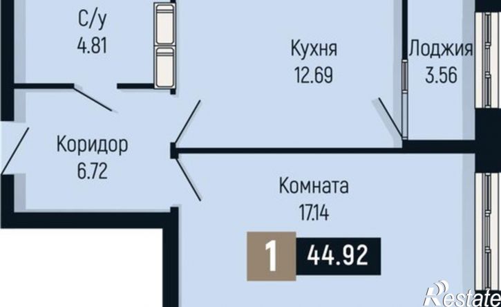 1-комн квартира в новом доме ул Мира, 429,  д. 429