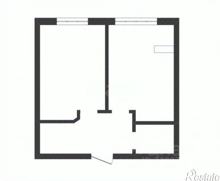 1-комн квартира улица Герцена, 112А,  д. 112А