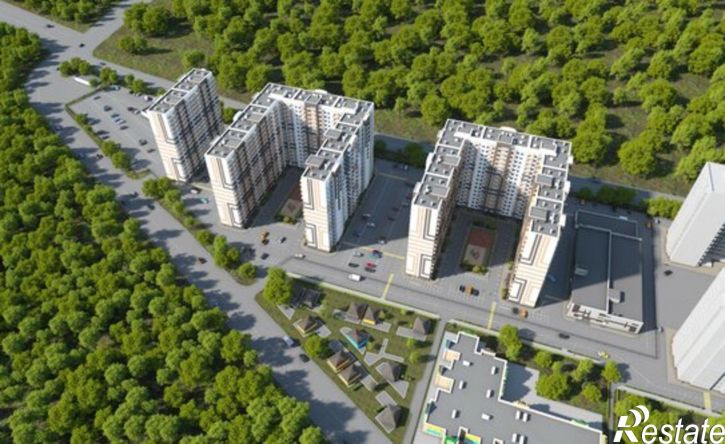 1-комн квартира в новом доме улица Южный Обход, 53В,  д. 53В