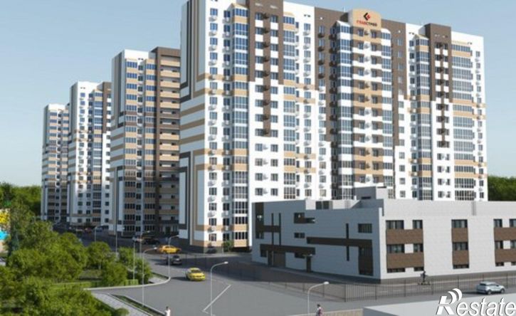 1-комн квартира в новом доме улица Южный Обход, 53В,  д. 53В