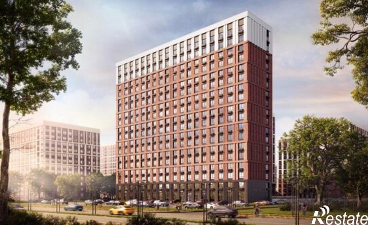 1-комн квартира в новом доме Российский проспект, 18 к3,  д. 18 к3