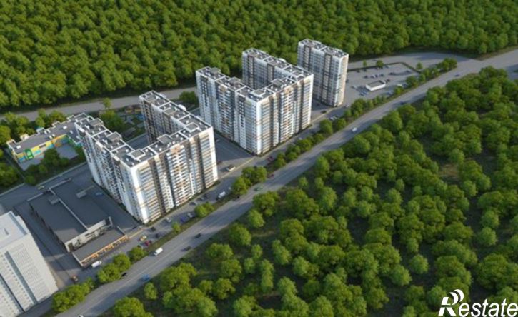 1-комн квартира в новом доме улица Южный Обход, 53Б,  д. 53Б