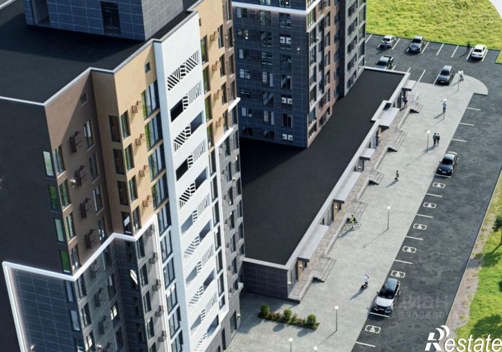 1-комн квартира в новом доме улица Андрея Голуба, 11Б