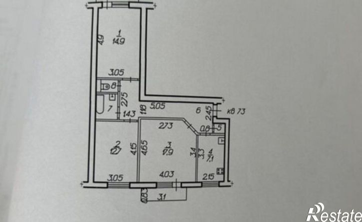 3-комн квартира ул Биологическая, 10,  д. 10