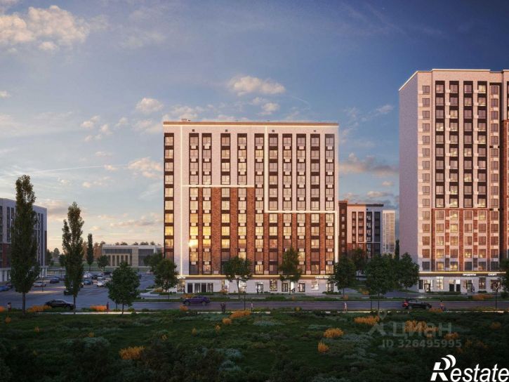 1-комн квартира в новом доме улица Андрея Голуба, 12к1,  д. 12к1
