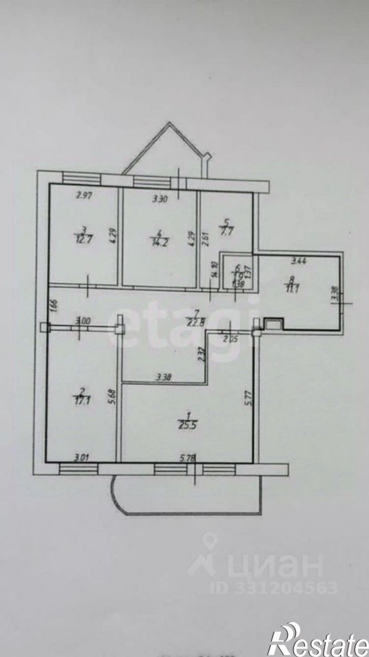 3-комн квартира ул М.Морозова, 90А,  д. 90А