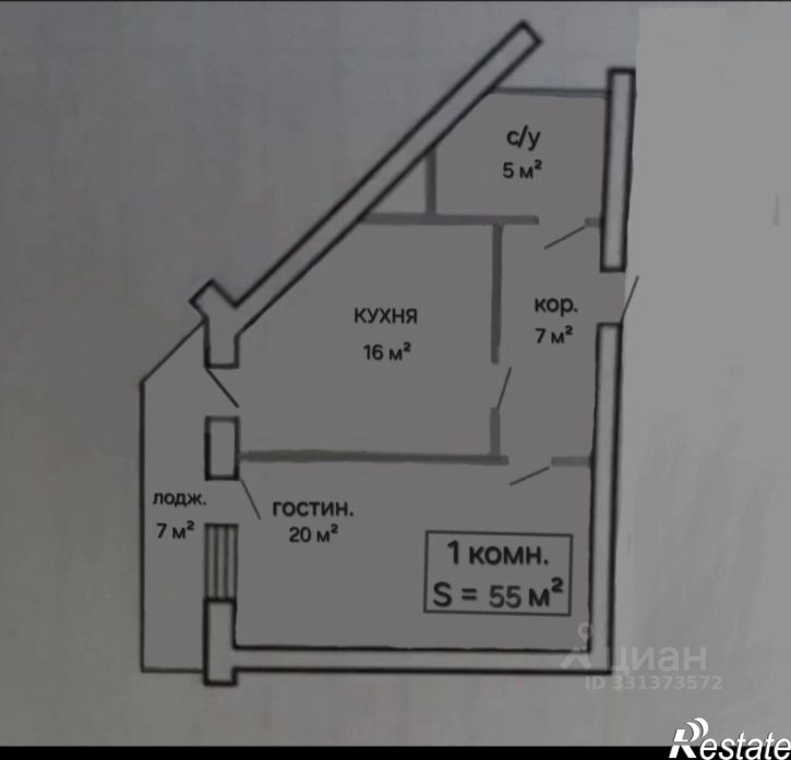 1-комн квартира ул Доваторцев, 90/5,  д. 90/5