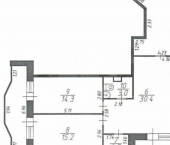 3-комн, 134кв м, этаж 12/16 улица Чехова, 75