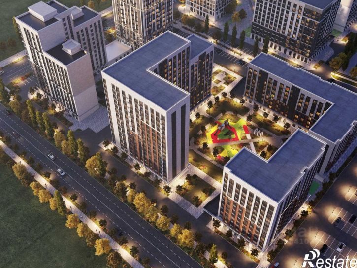 2-комн квартира в новом доме улица Андрея Голуба, 16,  д. 16