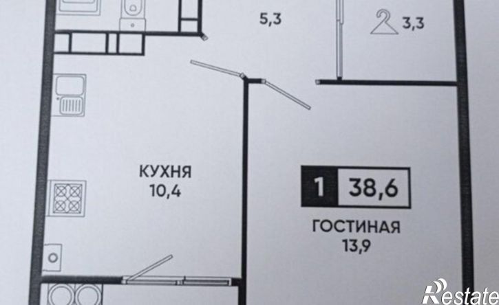 1-комн квартира ул Доваторцев, 179/2,  д. 179/2