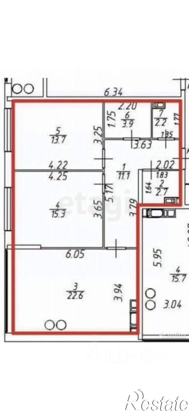 2-комн квартира ул Индустриальная, 50,  д. 50