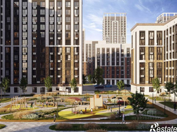 1-комн квартира в новом доме улица Андрея Голуба, 12к11