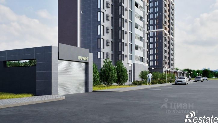 1-комн квартира в новом доме улица Андрея Голуба, 11Б