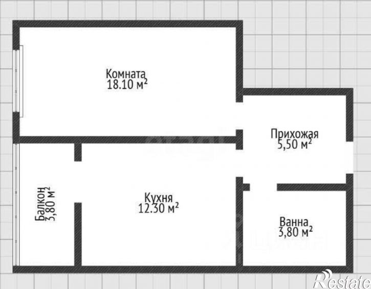 1-комн квартира Рябиновый пр-д, 8,  д. 8