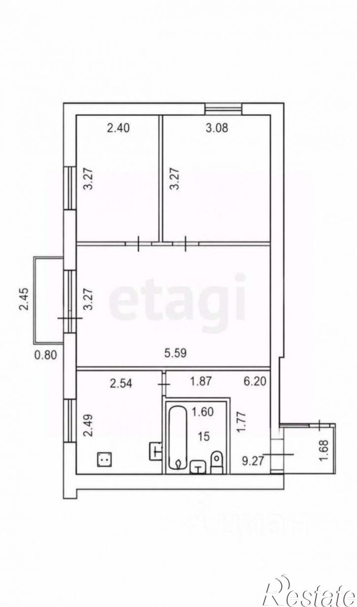3-комн квартира ул Мира, 343а,  д. 343а