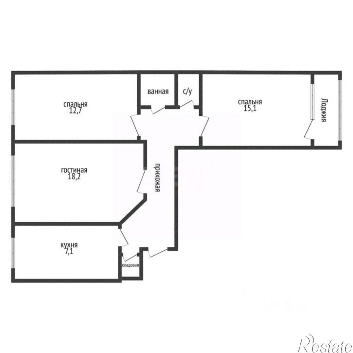 3-комн квартира ул Фроленко, 6,  д. 6