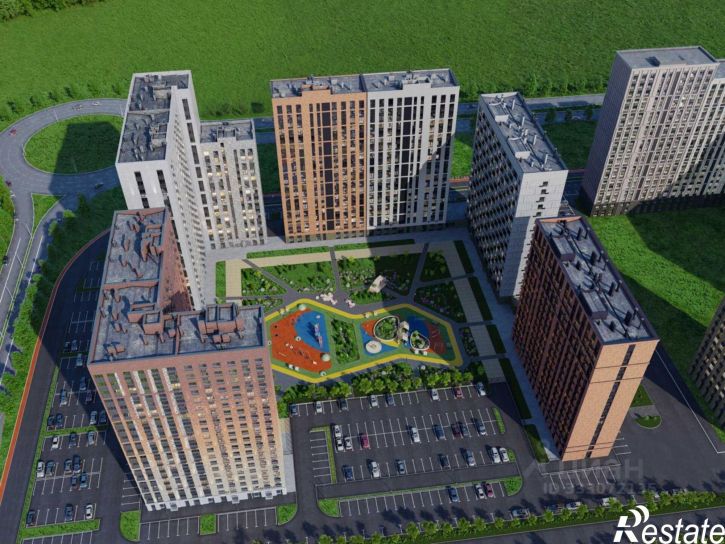 2-комн квартира в новом доме Российский пр-кт, 16,  д. 16