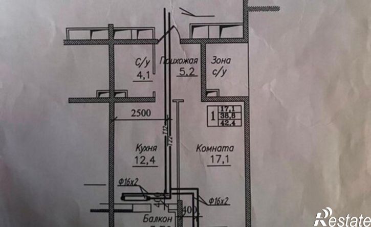 1-комн квартира Рябиновый пр-д, 8,  д. 8
