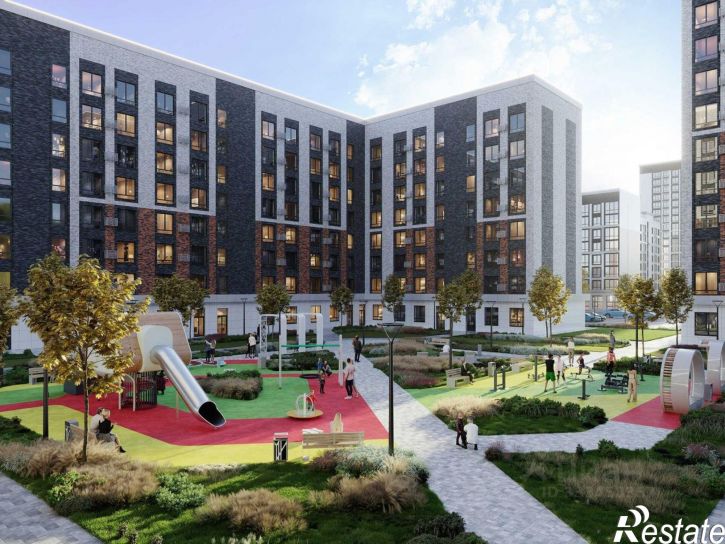 2-комн квартира в новом доме улица Андрея Голуба, 12к8