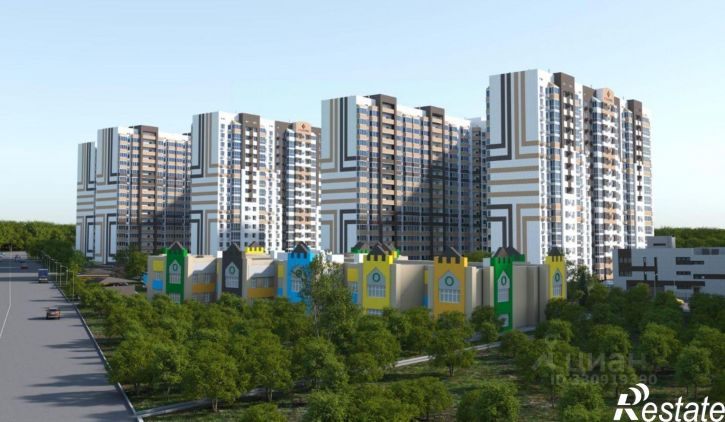 1-комн квартира в новом доме улица Южный Обход, 53В