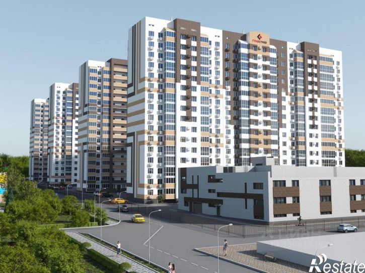 1-комн квартира в новом доме улица Южный Обход, 53В