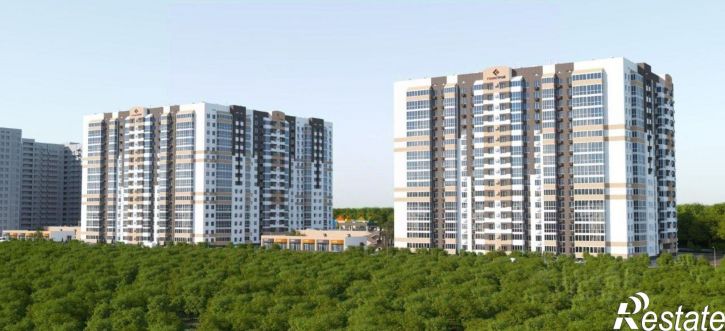 1-комн квартира в новом доме улица Южный Обход, 53В