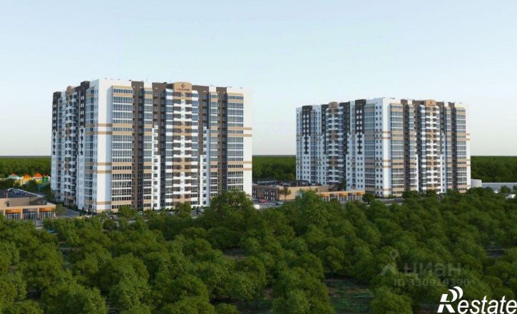 1-комн квартира в новом доме улица Южный Обход, 53В