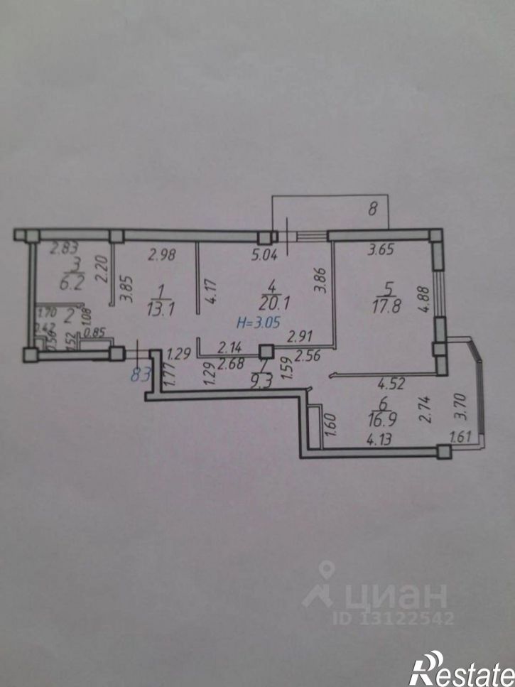 2-комн квартира ул Комсомольская, 65а,  д. 65а