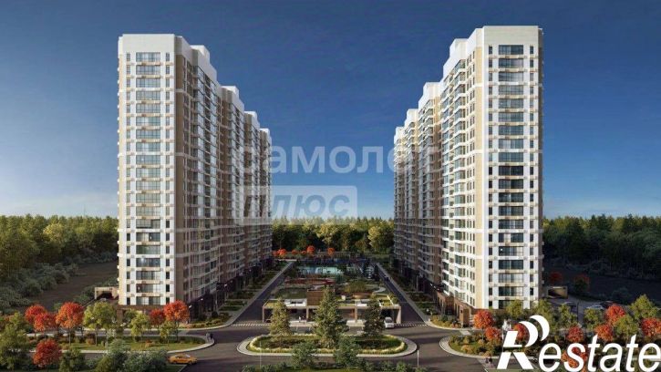 1-комн квартира в новом доме улица Матрены Наздрачевой, 3,  д. 3