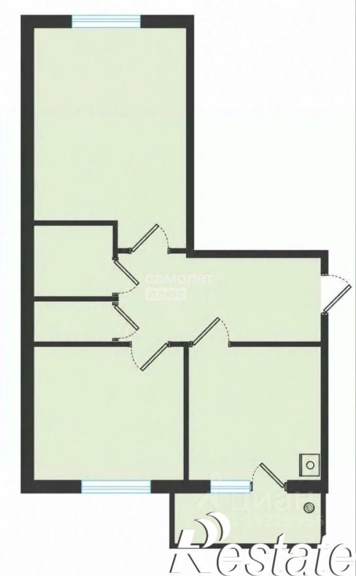 2-комн квартира улица Рогожникова, 21/1 к2,  д. 21/1 к2
